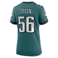NFL Philadelphia Eagles Tyler Steen Women's Team Game Jersey