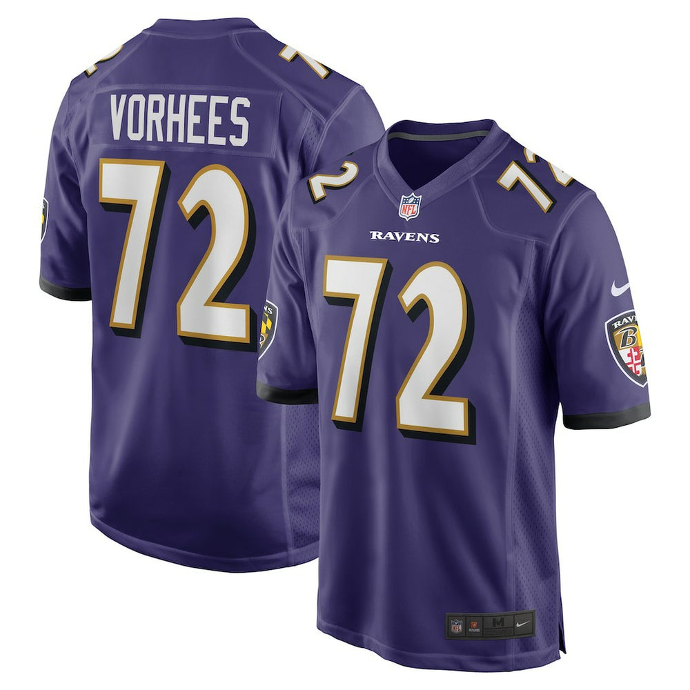 NFL Baltimore Ravens Andrew Vorhees Team Game Jersey