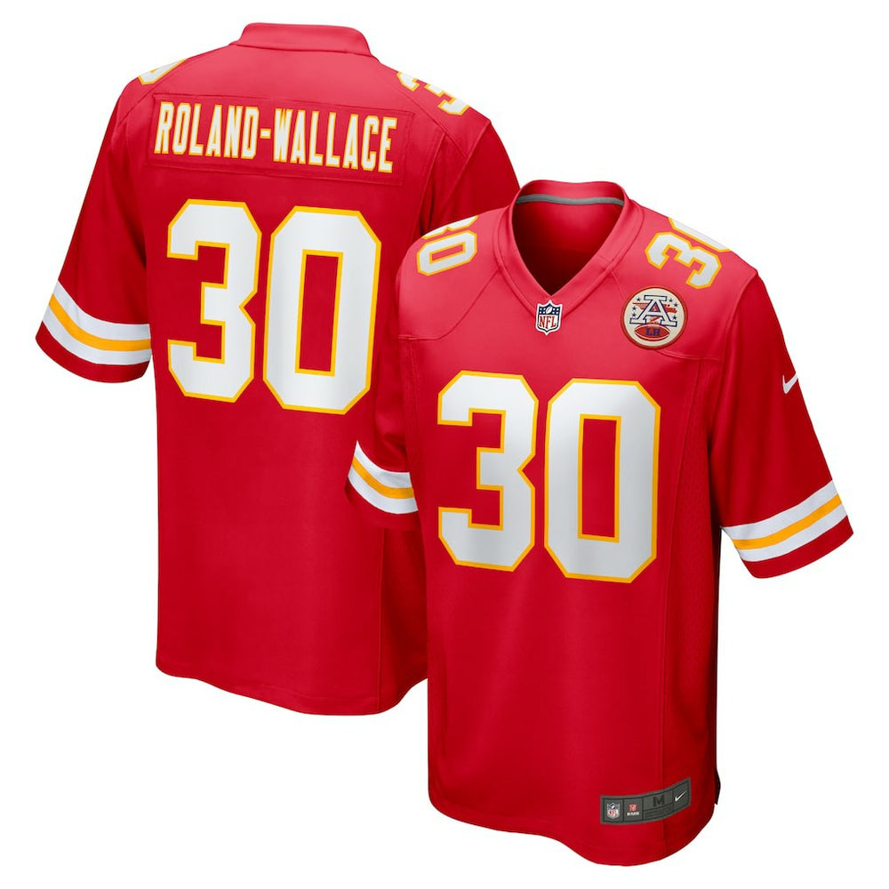 NFL Kansas City Chiefs Chris Roland-Wallace Game Jersey