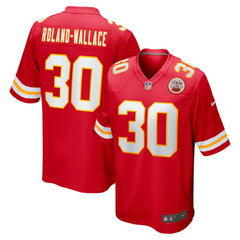 NFL Kansas City Chiefs Chris Roland-Wallace Game Jersey