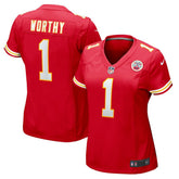 NFL Kansas City Chiefs Xavier Worthy Women's Game Jersey