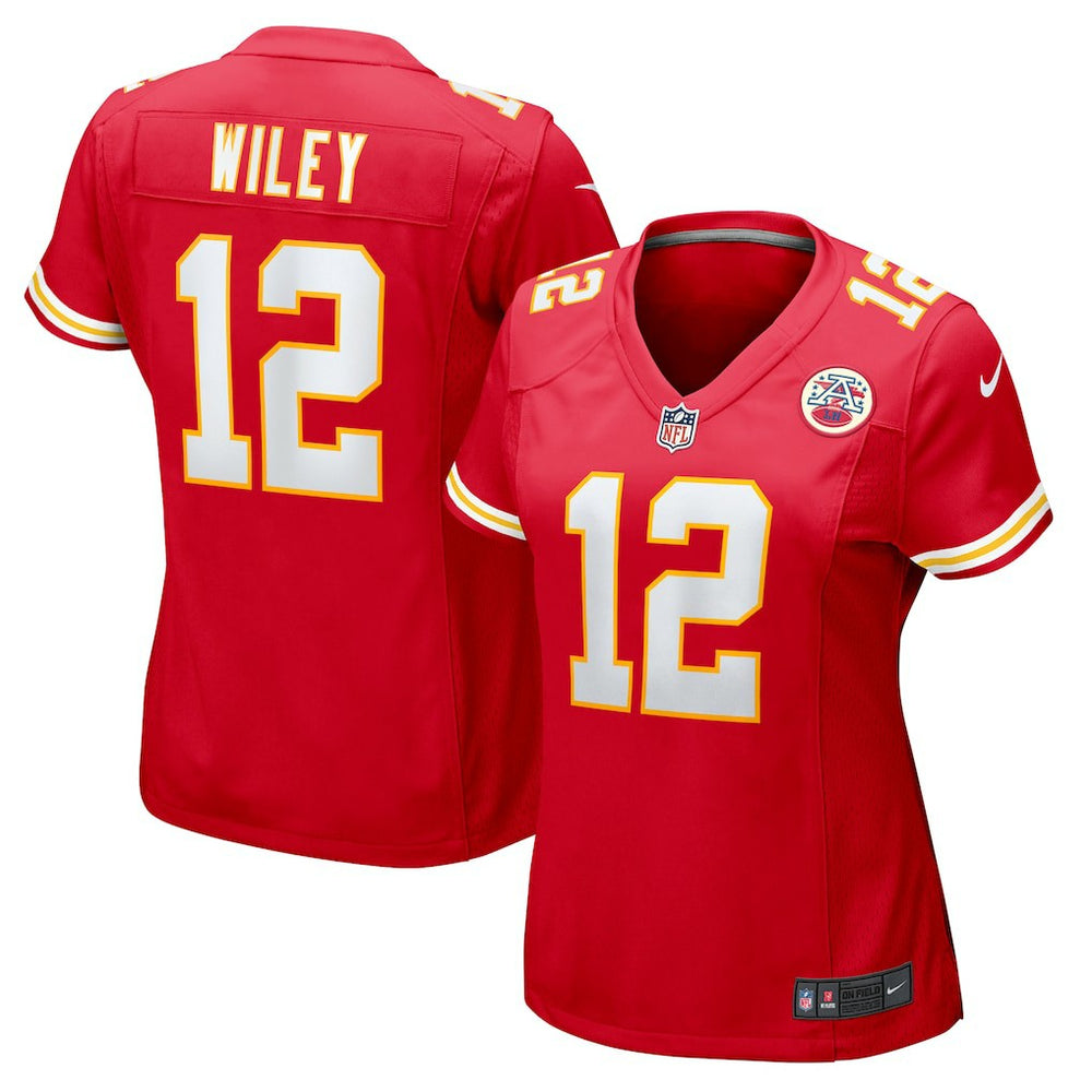 NFL Kansas City Chiefs Jared Wiley Women's Game Jersey