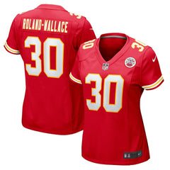NFL Kansas City Chiefs Chris Roland-Wallace Women's Game Jersey