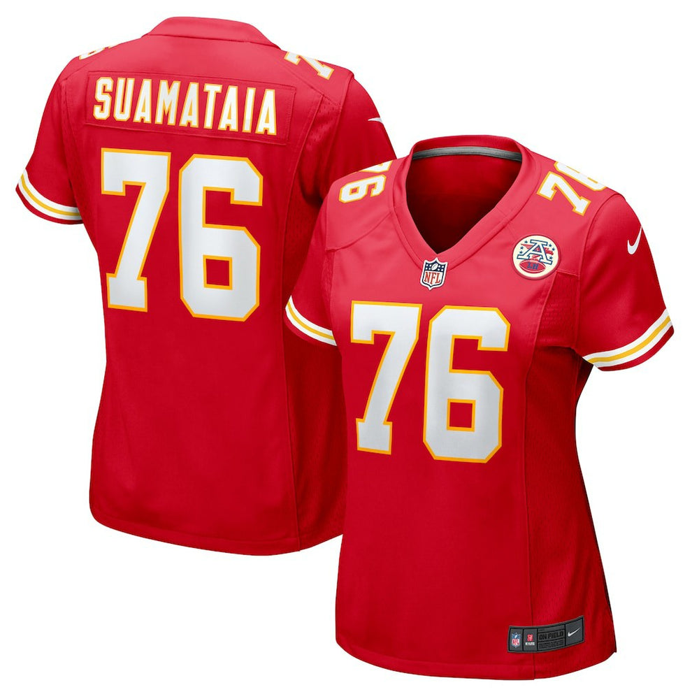 NFL Kansas City Chiefs Kingsley Suamataia Women's Game Jersey
