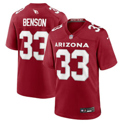 NFL Arizona Cardinals Trey Benson Team Game Jersey