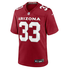 NFL Arizona Cardinals Trey Benson Team Game Jersey
