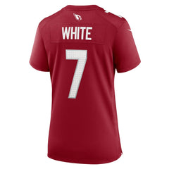 NFL Arizona Cardinals Kyzir White Women's Team Game Jersey