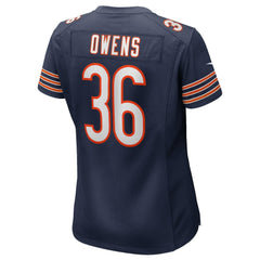 NFL Chicago Bears Jonathan Owens Women's Game Jersey