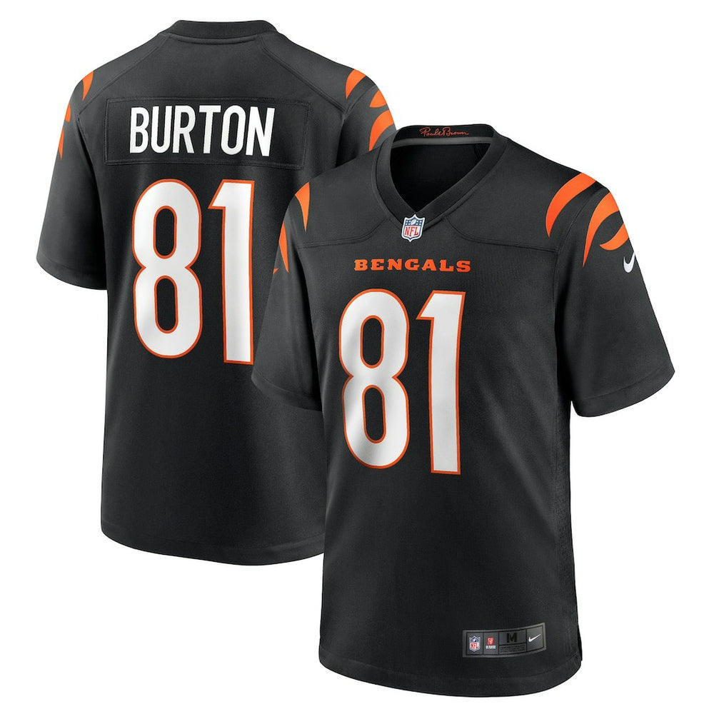 NFL Cincinnati Bengals Jermaine Burton Game Jersey