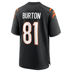 NFL Cincinnati Bengals Jermaine Burton Game Jersey