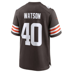 NFL Cleveland Browns Nathaniel Watson Team Game Jersey