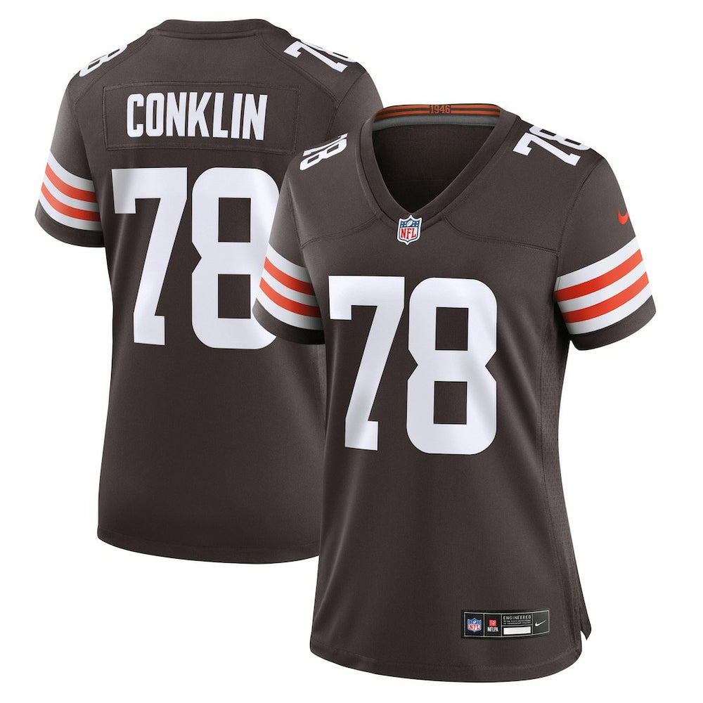 NFL Cleveland Browns Jack Conklin Women's Game Jersey
