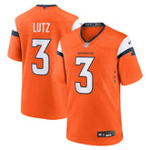 NFL Denver Broncos Wil Lutz Team Game Jersey
