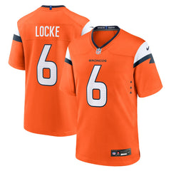 NFL Denver Broncos P.J. Locke Team Game Jersey