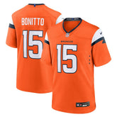 NFL Denver Broncos Nik Bonitto Team Game Jersey