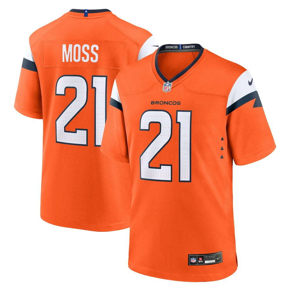 NFL Denver Broncos Riley Moss Team Game Jersey