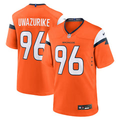 NFL Denver Broncos Eyioma Uwazurike Team Game Jersey