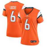 NFL Denver Broncos P.J. Locke Women's Team Game Jersey