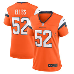 NFL Denver Broncos Jonah Elliss Women's Team Game Jersey