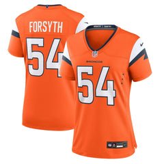 NFL Denver Broncos Alex Forsyth Women's Team Game Jersey