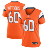 NFL Denver Broncos Luke Wattenberg Women's Team Game Jersey