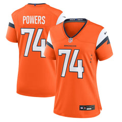 NFL Denver Broncos Ben Powers Women's Team Game Jersey