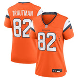NFL Denver Broncos Adam Trautman Women's Team Game Jersey