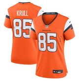 NFL Denver Broncos Lucas Krull Women's Team Game Jersey