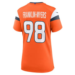 NFL Denver Broncos John Franklin-Myers Women's Team Game Jersey
