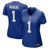NFL New York Giants Malik Nabers Women's Game Jersey