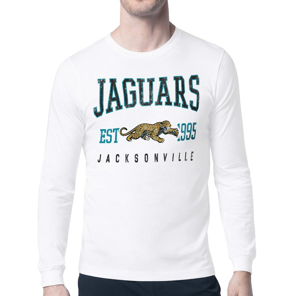 NFL Jacksonville Jaguars Starter Retro Team Logo Long Sleeve T-Shirt