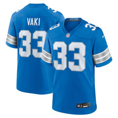 NFL Detroit Lions Sione Vaki Team Game Jersey
