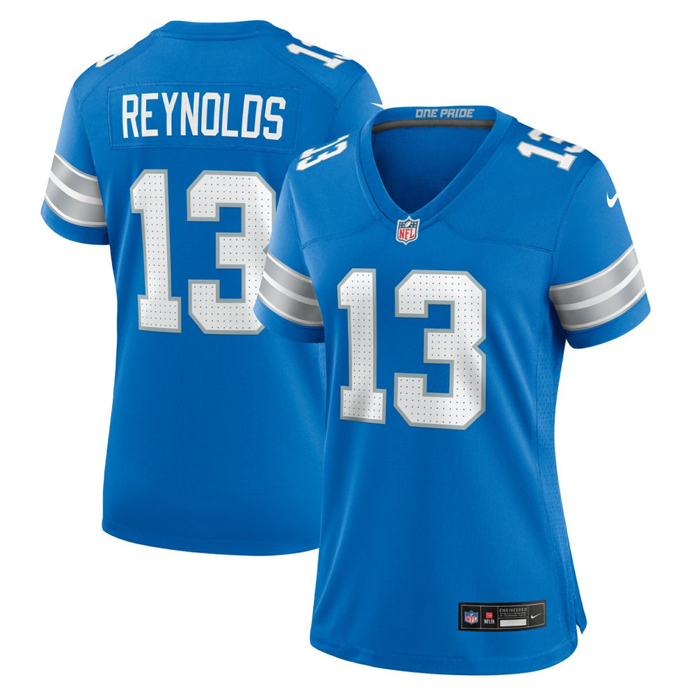 NFL Detroit Lions Craig Reynolds Women's Team Game Jersey