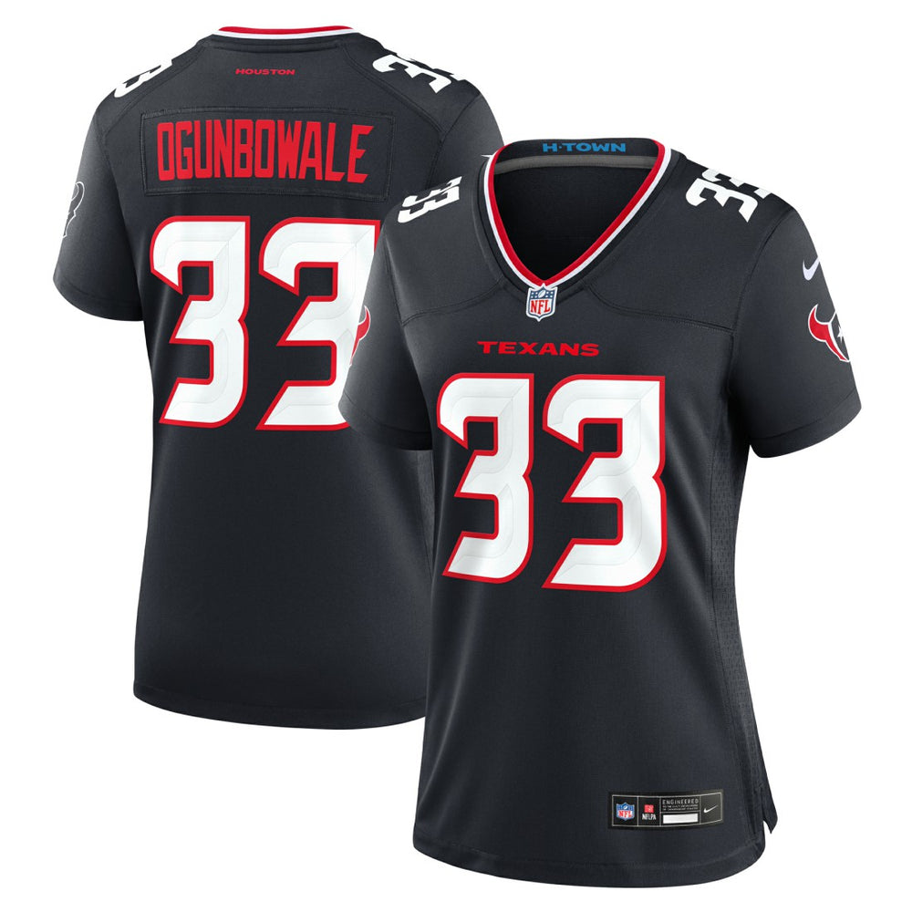 NFL Houston Texans Dare Ogunbowale Women's Team Game Jersey