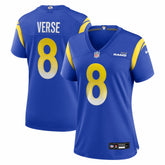 NFL Los Angeles Rams Jared Verse Women's Team Game Jersey