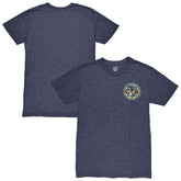 Club America 1863FC Left Color Badge Vintage Tri-Blend T-Shirt / Soccer Discount