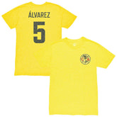 Kevin Álvarez Club America 1863FC Vintage Player Name & Number Tri-blend T-Shirt / Soccer For sale