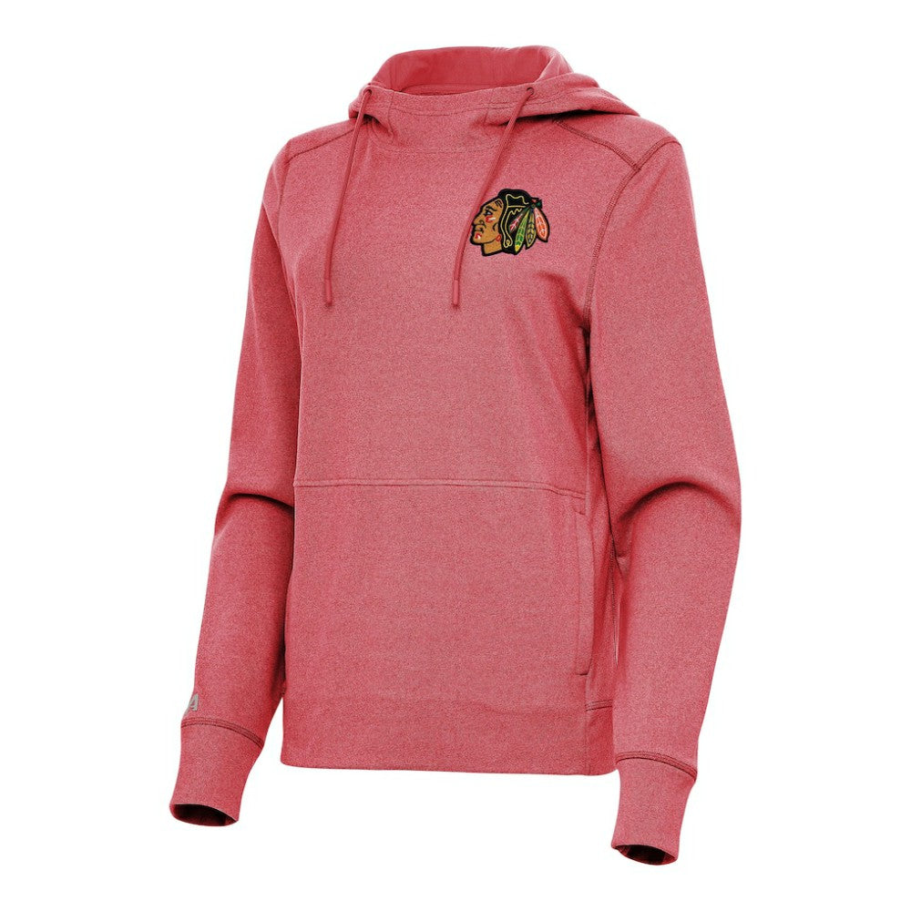 Chicago Blackhawks Antigua Women's Justice Pullover Hoodie