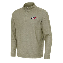 Carolina Hurricanes Antigua Subtle Quarter-Zip Sweatshirt