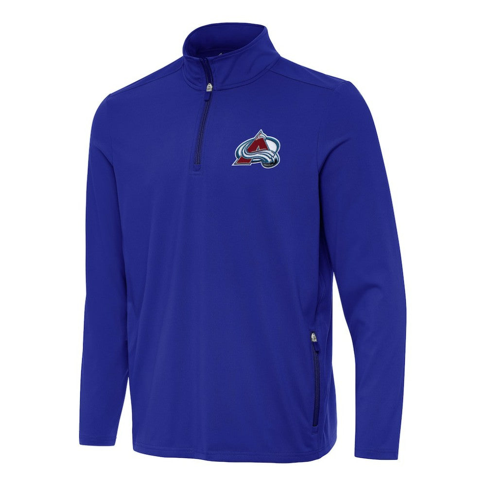 Colorado Avalanche Antigua Perilous Quarter-Zip Sweatshirt