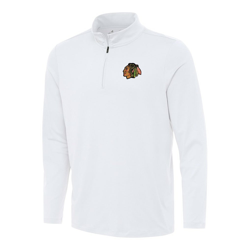 Chicago Blackhawks Antigua Reprocess Quarter-Zip Top