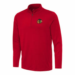 Chicago Blackhawks Antigua Reprocess Quarter-Zip Top