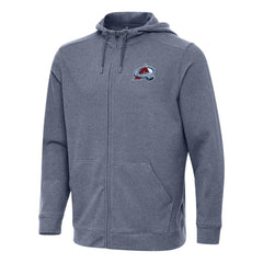 Colorado Avalanche Antigua Effortless Full-Zip Hoodie Jacket
