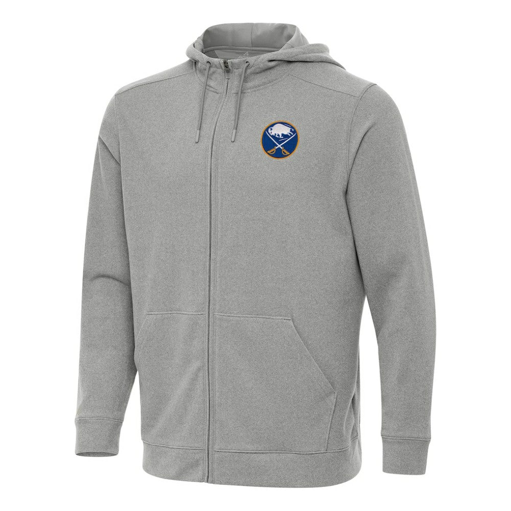 Buffalo Sabres Antigua Effortless Full-Zip Hoodie Jacket