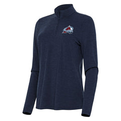 Colorado Avalanche Antigua Women's Bright Quarter-Zip Top