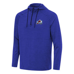 Colorado Avalanche Antigua Spikes Quarter-Zip Hoodie