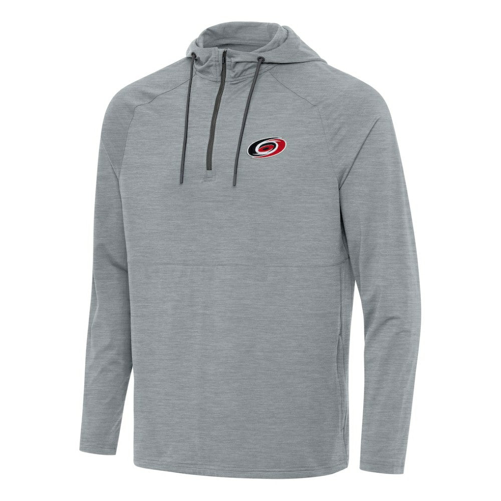 Carolina Hurricanes Antigua Spikes Quarter-Zip Hoodie