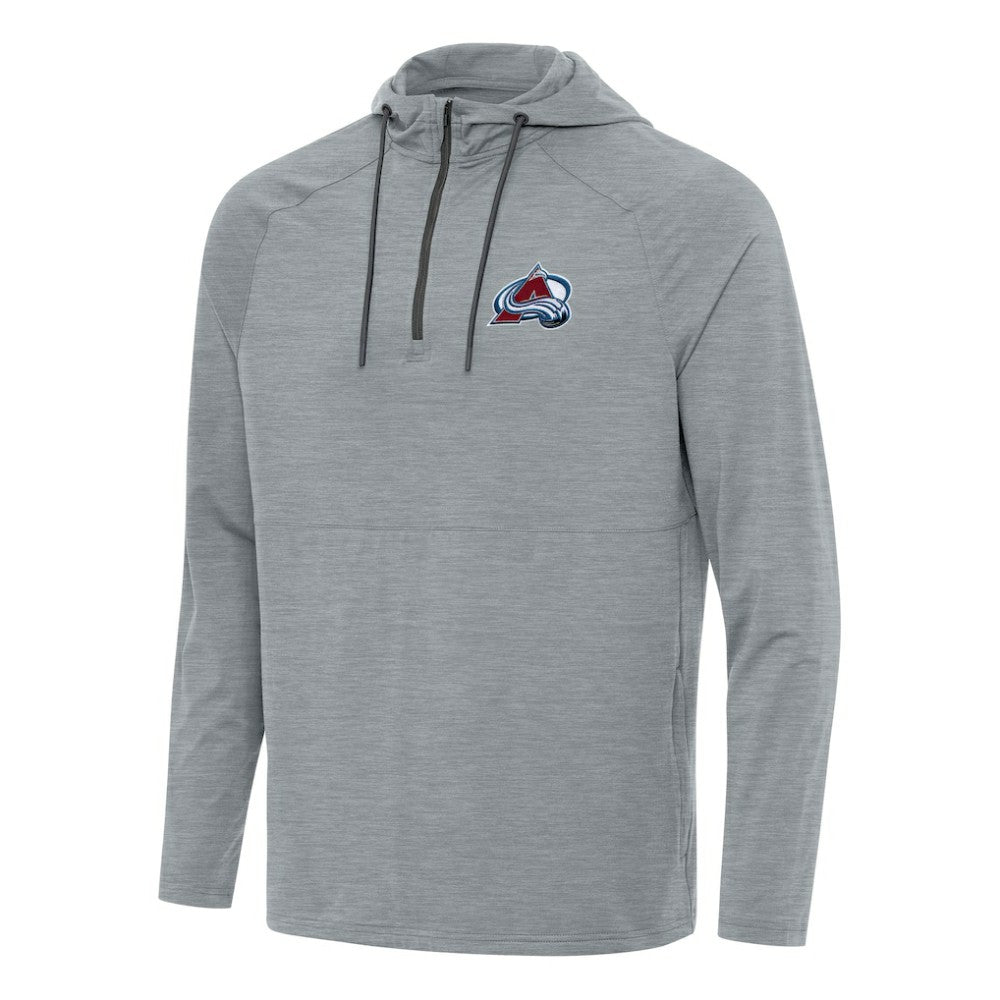 Colorado Avalanche Antigua Spikes Quarter-Zip Hoodie