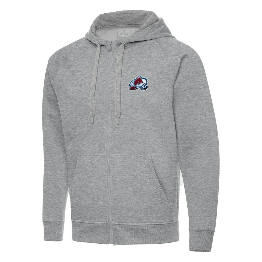 Colorado Avalanche Antigua Big & Tall Victory Full-Zip Hoodie