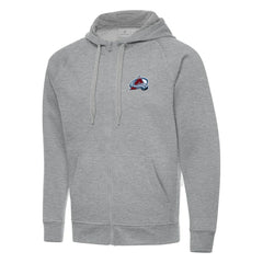 Colorado Avalanche Antigua Big & Tall Victory Full-Zip Hoodie